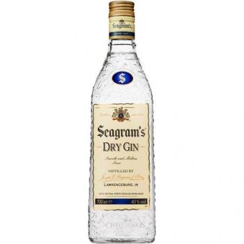 Seagram's Ginebra Extra Dry con Estuche Jigger y Cuchara de Regalo