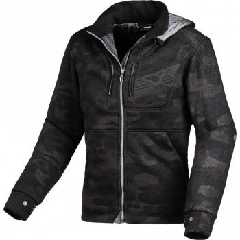 Chaqueta textil de moto para mujer Macna District Gris Multicolor