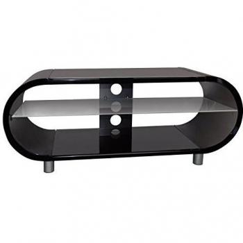 Estante de Pared para TV/HiFi My Wall HM1L, Carga Máxima 30 kg, Color Negro Brillante, 20 Años de Garantía