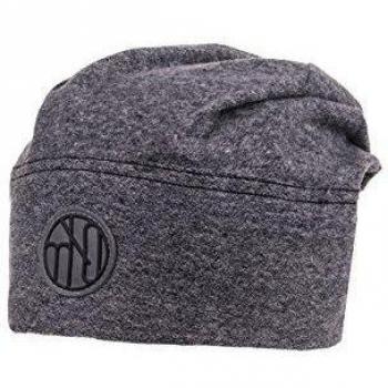 maximo Beanie mit breitem Rand, Label - Gorro de punto para niños, color grau