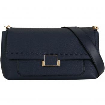 Parfois - Bandolera Con Costura - Mujeres - Tallas M - Azul Marino