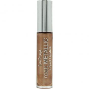 Pintalabios Líquido Mate Metálico IsaDora 80 Gold Digger 7ml
