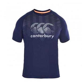 Canterbury Mens Vapodri Refective CCC Logo Polycotton T Shirt
