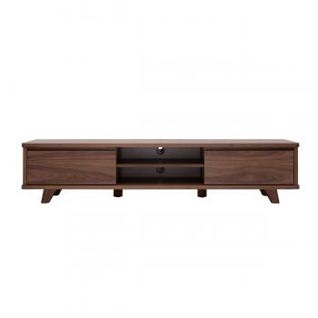 Mueble TV vintage de nogal 180 cm Fifties