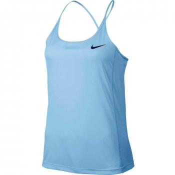 Nike W Nk Dry Miler Camiseta, Mujer, Azul