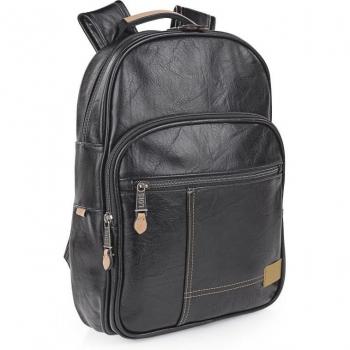 Mochila para Tablet Negro con Compartimento para Portátil y Diseño Elegante
