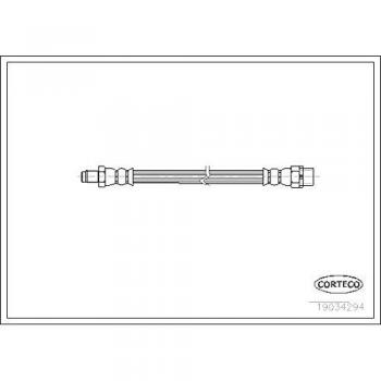 Corteco 19034294 Tubo flexible de frenos