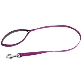 Kerbl - Correa Miami con empuñadura Suave, 20 mm, 100 cm, Color Morado