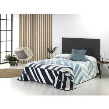 Manta de Terciopelo Invierno MORA Harmony Azul