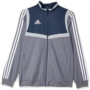 adidas Tiro19 Pre Jkty Chaqueta de Deporte, Unisex niños, Grey/White, 5-6Y