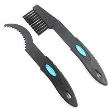honeysuck 2pcs bicicleta cadena cepillo Depurador herramienta de limpieza