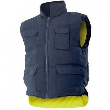Velilla P1481/20M - Chaleco acolchado reversible