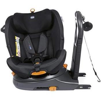 Chicco 8079189510000 Around U i-size Sillas de Auto con Sistem de Rotación 360, 0 Meses +, Negro