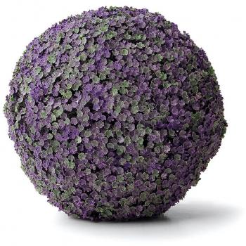 Esfera Decorativa Vinca, Morado y Verde, 28 cm altura, Catral 72050008