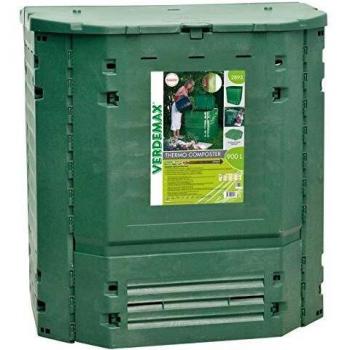 Verdemax Compostador Thermo King 2895, 900 litros, 100 x 100 x 100 cm