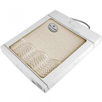INTERBABY- Toquilla Calado Beige Algodón