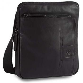 Bolso de Hombro Strellson Hyde Park Negro Estructurado para Hombre - One Size