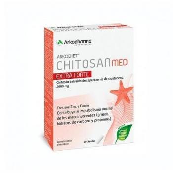 Arkopharma Arkodiet Chitosan Extra Forte + Cromo, 30 Cápsulas
