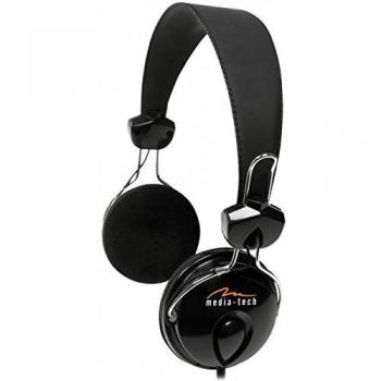Media-Tech MT3505 - Auriculares con micrófono, Negro