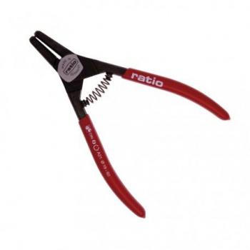 Alicate para Arandelas Exteriores Boca Curva 160mm Ratio