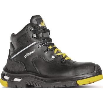 Bota de seguridad U-Power Ronan 42 Negro/Amarillo S3 HRO HI CI SRC ISO 20345