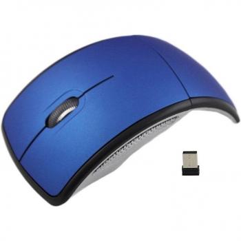 Ratón inalámbrico inteligente ultrafino Bluetooth plegable, silencioso y portátil con receptor USB nano para laptop y escritorio gamer