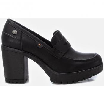 Mocasines de mujer Refresh con tacón alto y suela flexible, modelo 172253-1, color negro