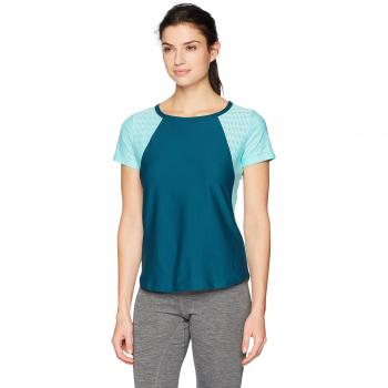 Under Armour UA Vanish Disrupt Mesh SS Camiseta de Manga Corta, Mujer, Verde