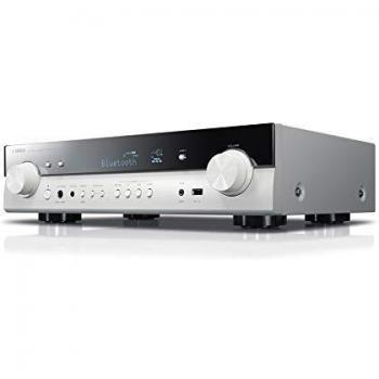 Yamaha Receptor AV RX-S602 MC Blanco – Receptor de Red Slim Line con Potente Sonido Envolvente 5.1 – para Entretenimiento en casa Envolvente – Compatible con Music Cast y Alexa