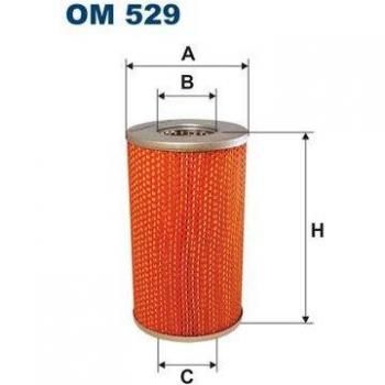 Filtro de aceite FILTRON OM 529, tipo: Filtro de aceite, características: diseñado para proporcionar una filtración eficiente del aceite del motor, compatible con diversos modelos de vehículos, fabricado con materiales de alta calidad para asegurar du