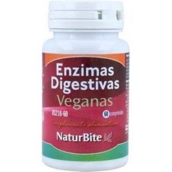 Enzimas Digestivas Veganas 60 comp NaturBite