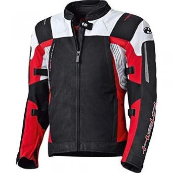 Held Antaris - Chaqueta deportiva para moto, color negro y rojo, talla L