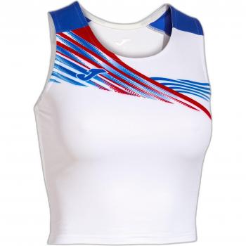 Joma Elite X Women's Sports Bra - Royal White