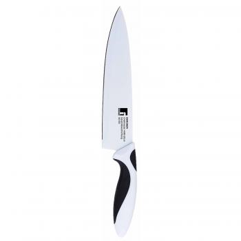 Bergner Black & White - Cuchillo de chef, 20 cm