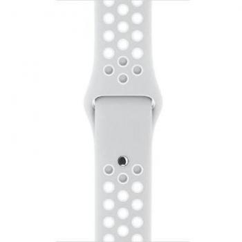 Apple 38mm Pure Platinum/White Nike, MQ2J2ZM_A