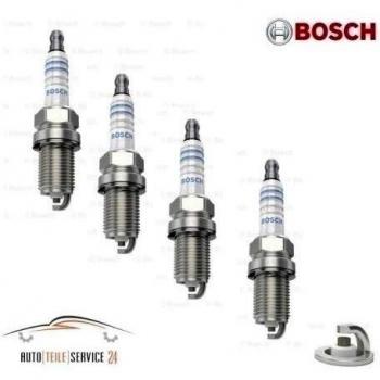 Bosch - FR7DC - 0 242 235 666 - Juego de 4 bujías originales