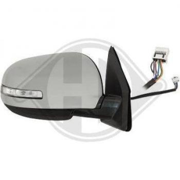 Espejo retrovisor DIEDERICHS 4244824, tipo: espejo retrovisor, características: diseño específico para vehículos, ajuste manual o eléctrico (dependiendo de la versión), cristal convexo para mayor visibilidad, estructura resistente a impactos