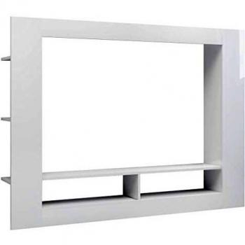 vidaXL Mueble bajo para televisor, mueble para televisión, mueble de salón, pared de medios, pared de armario, blanco brillante, 152 x 22 x 113 cm, aglomerado