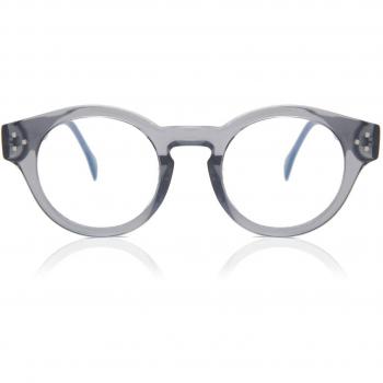Gafas Recetadas Anti-Azules Ovaladas con Montura Completa de Plástico Cristal para Hombre - SmartBuy Collection