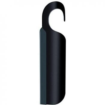 Spirella Skate Rasqueta Limpiacristales, ABS/TPE, Negro, 7,3x29 cm