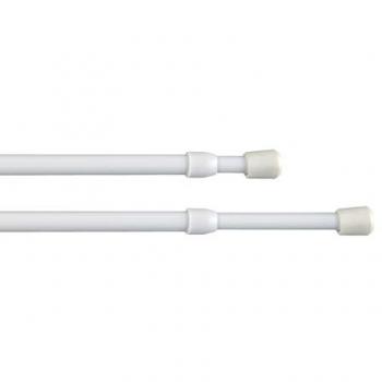 Portavisillo rosca 8mm 30-45cm blanco 2 unidades