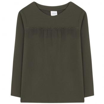 Gocco W75CBLCA411VA, Blusa para Niñas, Verde