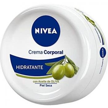 Nivea Crema Corporal Hidratante con Aceite de Oliva, Piel Seca, 300ml