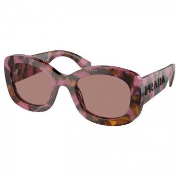 Prada PR A13S 18N10D Women's Tortoiseshell Round Purple Sunglasses Size 54