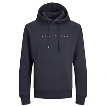 Jack & Jones Star Hoodie Dark Navy Relaxed Fit XXXL for Men