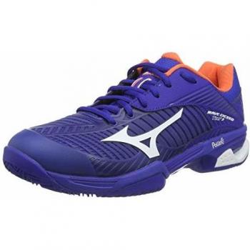 Mizuno Wave Exceed Tour 3 CC Zapatillas de Tenis, Hombre, Azul