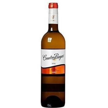 Cuatro Rayas Vino Blanco Verdejo Vendimia Nocturna D.O. Rueda - Botella de 750 ml