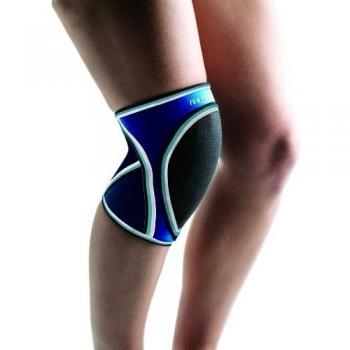 Rehband - Rodillera de balonmano para mujer azul azul Talla:extra-small