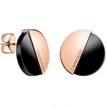 Calvin Klein Pendientes de botón Mujer chapado en oro - KJ8RBE140100