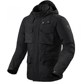 Chaqueta de Moto para Hombre Triomphe 2 H2O Negra